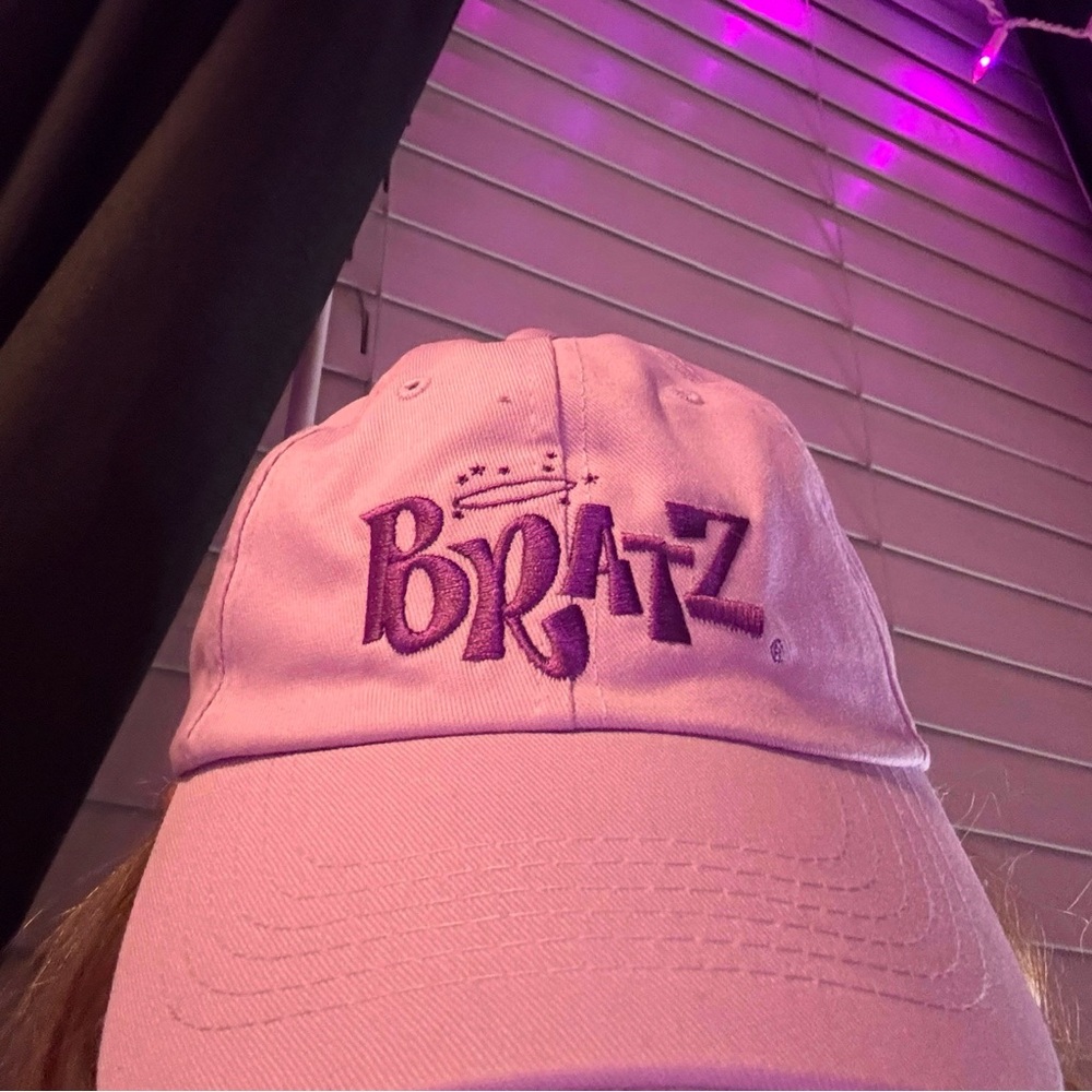 purple bratz hat